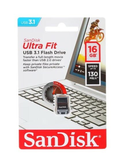 Флешка SanDisk Ultra Fit USB 31 CZ430