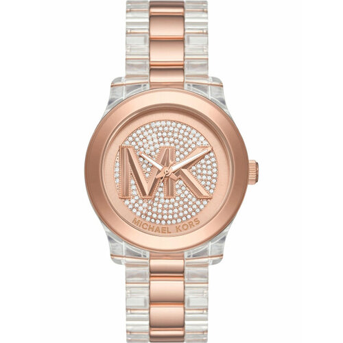 фото Наручные часы michael kors runway, золотой