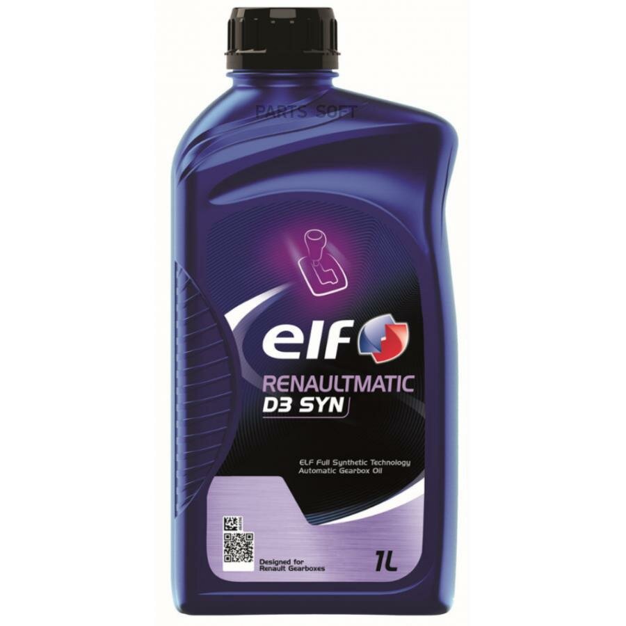 ELF 213873 Масло ELF Renaultmatic D3 SYN транс (1л) 213873 ELF 213873