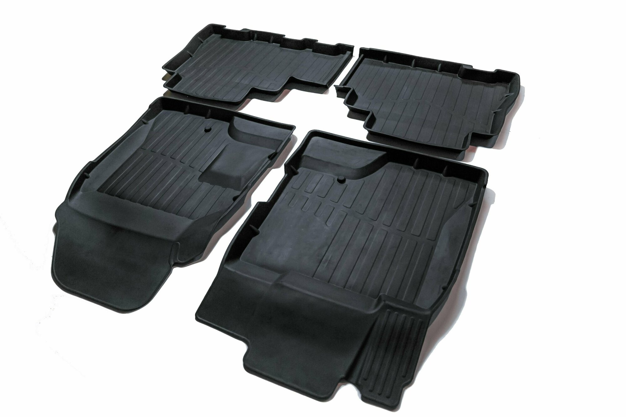 Коврики для салона резиновые SRTK 3D Premium для Chevrolet Captiva (2006-2016)