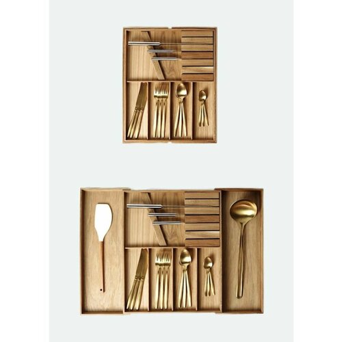 Раздвижной лоток для столовых приборов 450х460