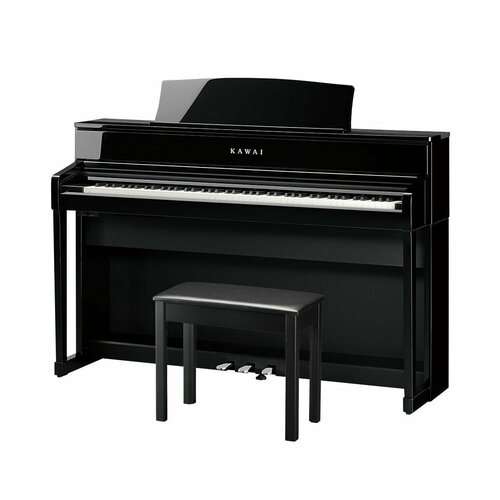 Цифровое пианино с банкеткой Kawai CA701 EP цифровое пианино kawai ca701 premium satin white