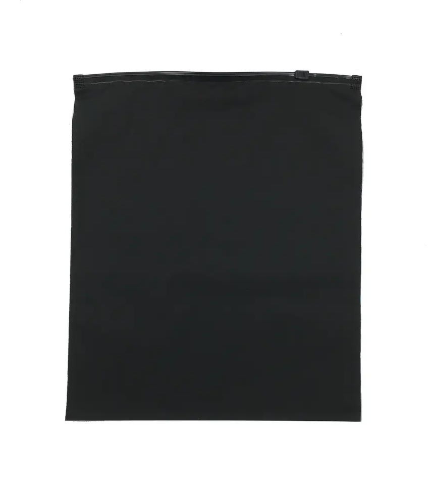 Черные матовые пакеты зип лок с бегунком 40х60 см, 10 шт. фасовочные zip lock пакеты, для хранения - фотография № 2