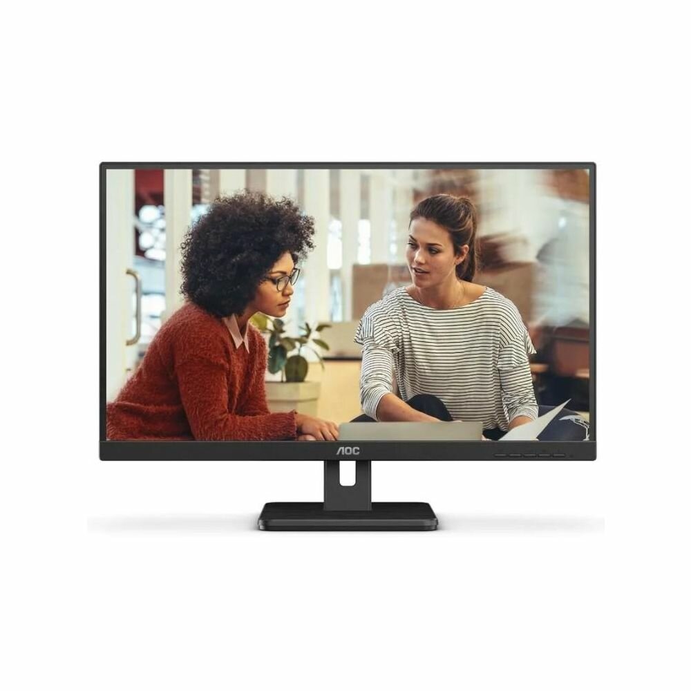 Монитор 27" AOC black (VA, 1920x1080, 75Hz, 4 ms, 178°/178°, 300 cd/m, 20M:1, +2xHDMI 1.4, +DisplayPort 1.2, MM) - фото №1