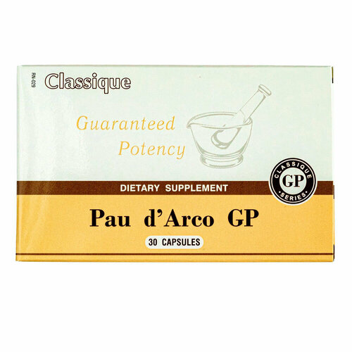 Pau d'Arco GP (Пау дарко) Santegra - Кора муравьиного дерева Сантегра, 30 капсул - иммуностимулятор, для профилактики инфекционных заболеваний