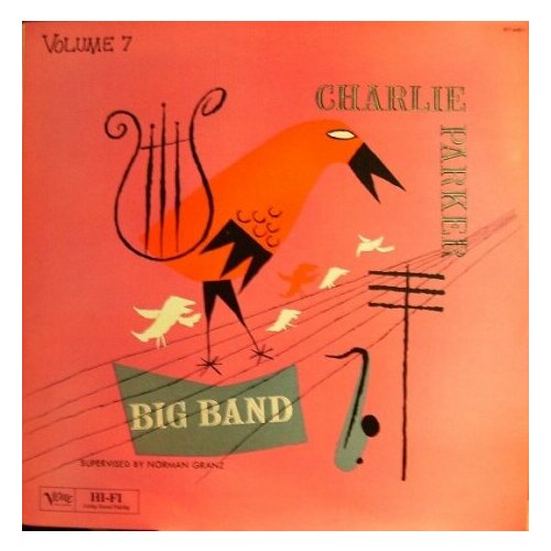 старый винил verve records stitt sonny Старый винил, Verve Records, CHARLIE PARKER - Bird On Verve - Volume 7 (LP , Used)