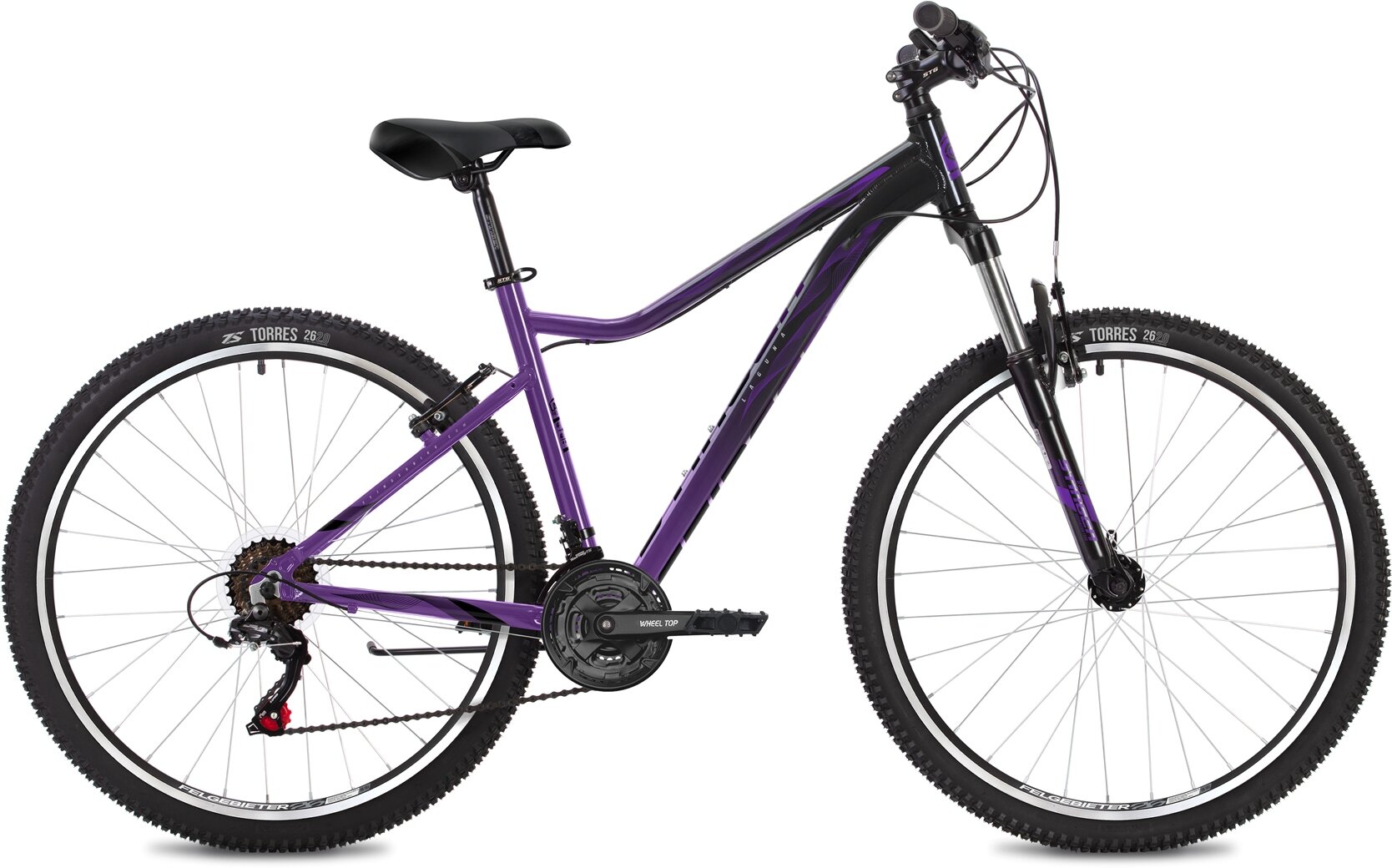 фото Велосипед STINGER 27.5" LAGUNA STD (2022) 17" фиолетовый