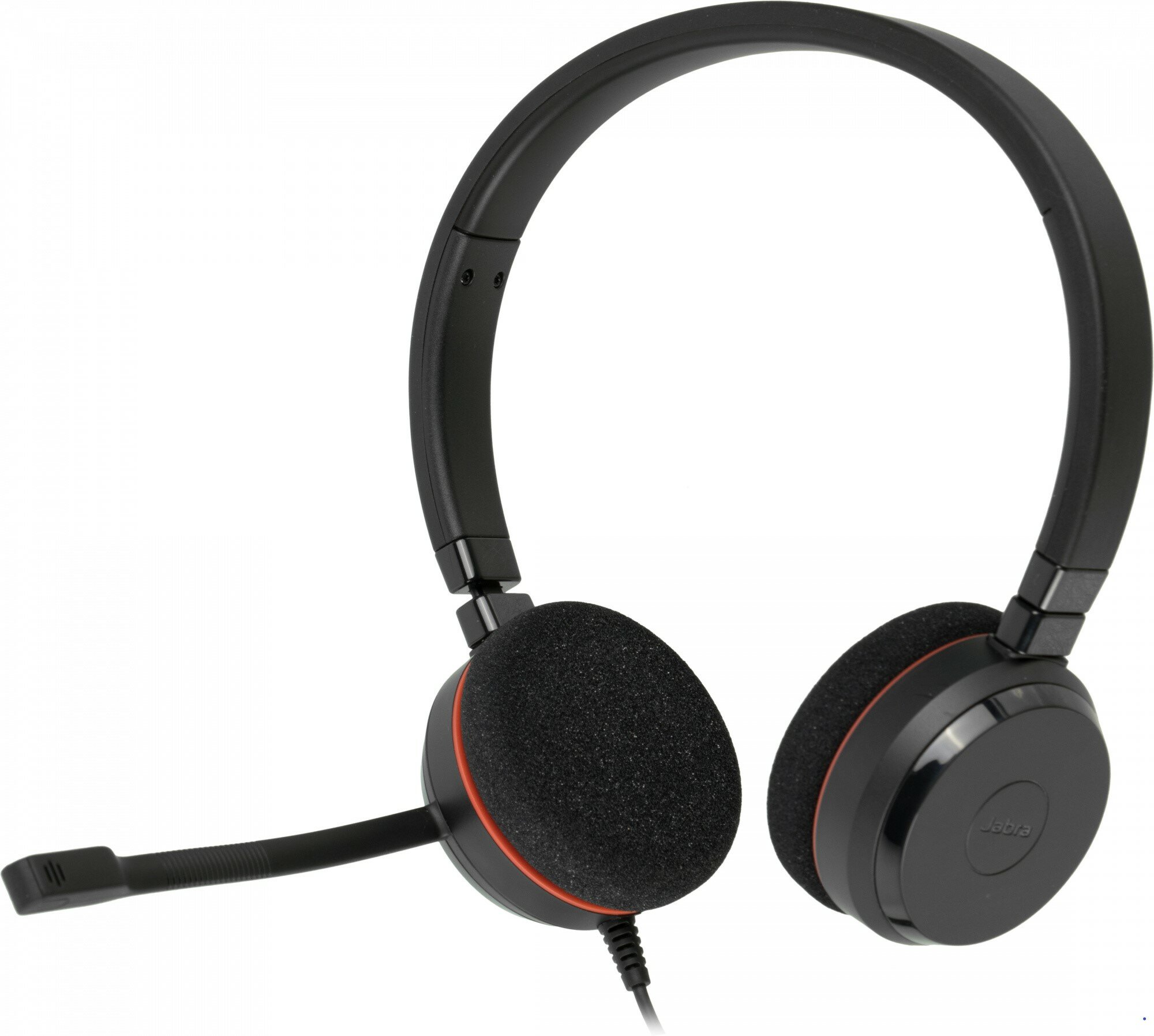 Компьютерная гарнитура Jabra EVOLVE 20 MS Stereo USB-А, черный