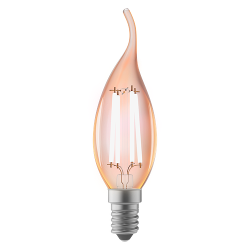 Лампочка светодиодная Lexman свеча E14 470 лм теплый белый свет4.5 Вт