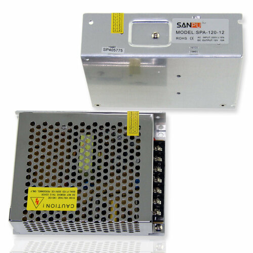 Блок питания SP-A 12V 120W 10A блок питания sp a 12v 500w 40a