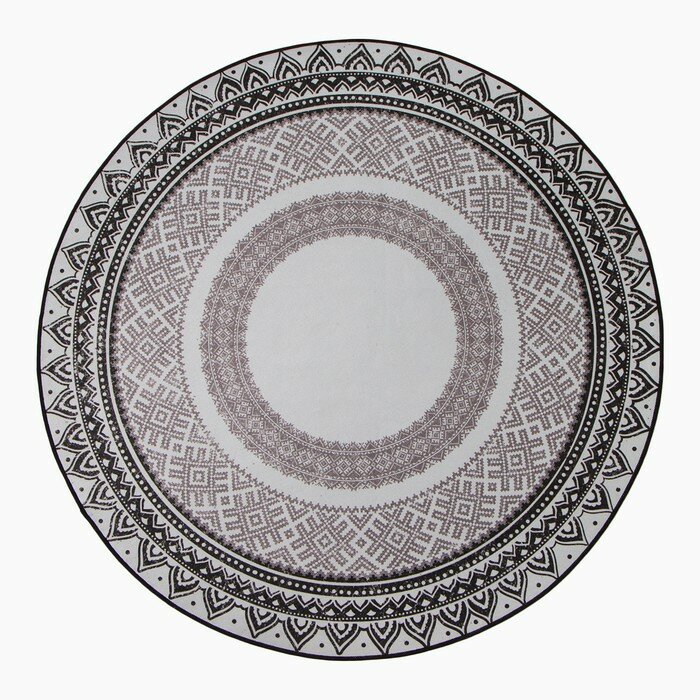 фото Этель Ковер Этель "Мандала" d 120 см, 700г/м2