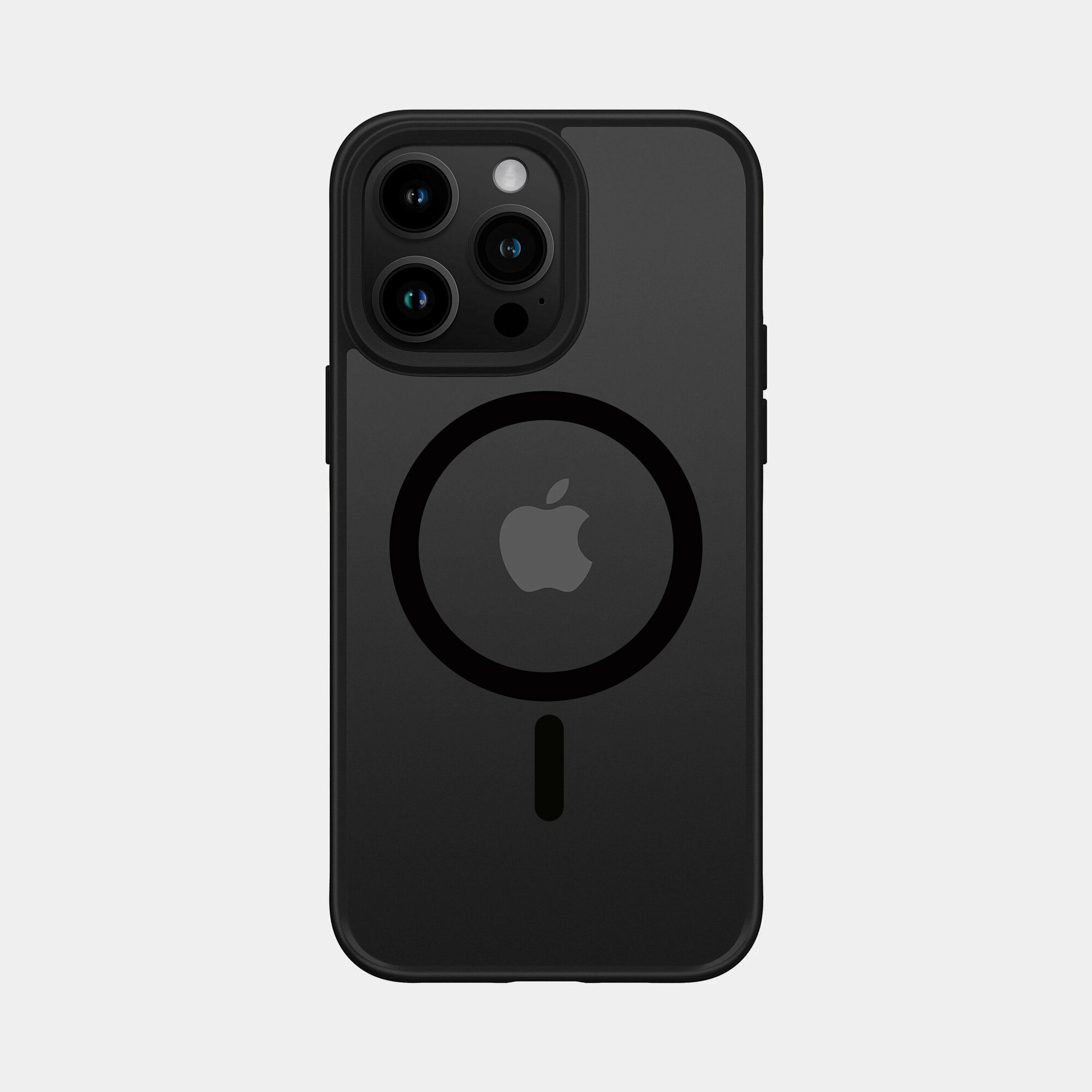 Премиальный софт-тач чехол MagSafe для iPhone 13 Pro, Черный — фото 1