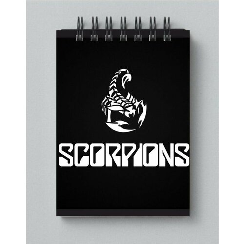 Блокнот Scorpions, Скорпионз №3, Размер А6, 10 на 15 см блокнот scorpions 3