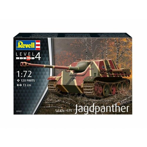03327 Revell САУ Jagdpanther Sd. Kfz.173 1/72 03327 revell сау jagdpanther sd kfz 173 1 72