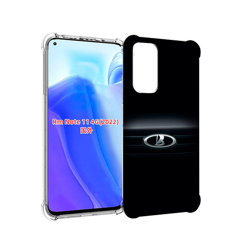 Чехол MyPads лада lada ваз 3 для Xiaomi Redmi Note 11 4G ( Глобальная версия ) задняя панель накладка бампер