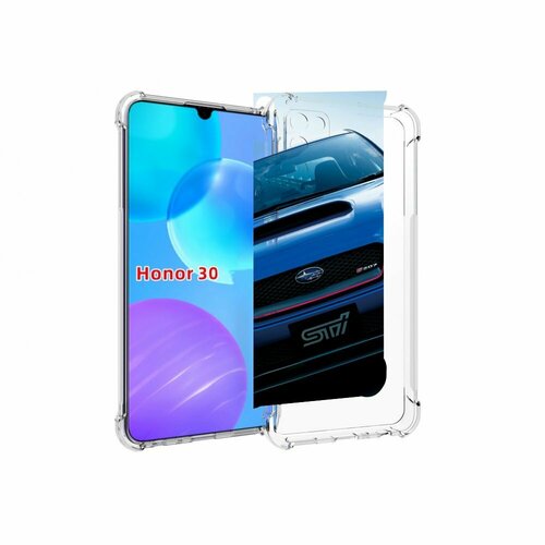 Чехол MyPads субару subaru 2 для Huawei Honor 30 Lite задняя-панель-накладка-бампер