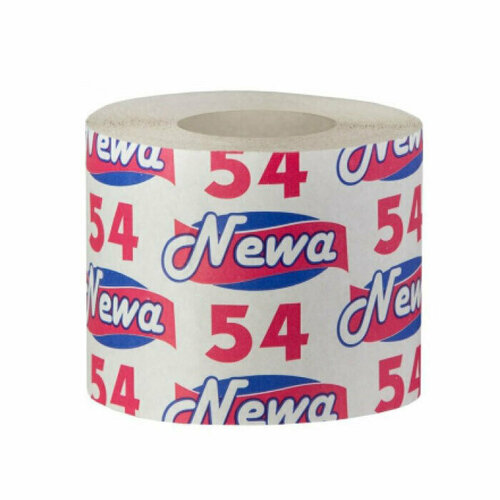 Туалетная бумага Newa 54 1-слойная, 8 рулонов