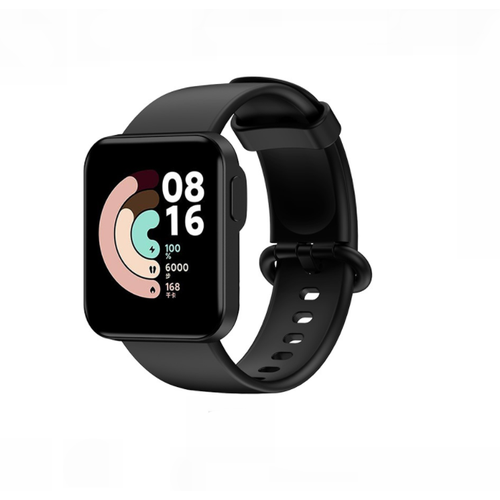 Сменный гипоаллергенный силиконовый ремешок браслет MyPads Hypo для умных смарт-часов Xiaomi Redmi Watch 2 Lite с функцией быстрой замены быстросъе.