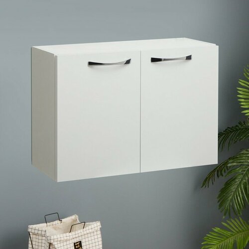 Альтерна Шкаф навесной Арум белый 40х20х60см 4606₽