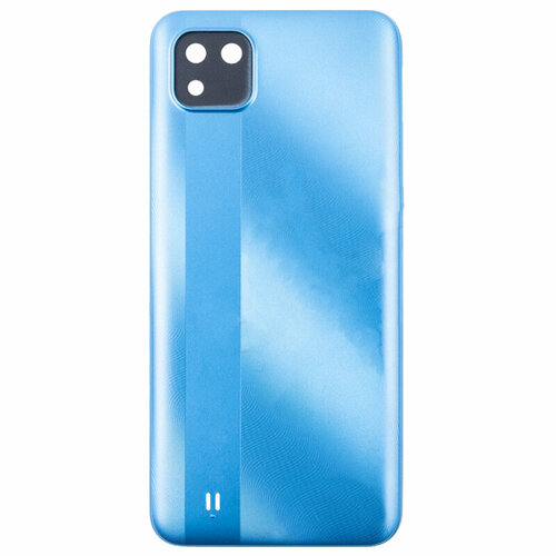 Задняя крышка для Realme C11 (2021) (RMX3231) (синяя) смартфон realme c11 2021 2 32gb iron grey rmx3231