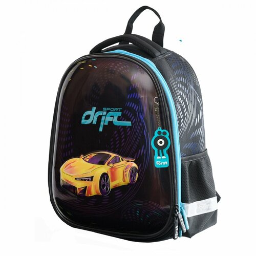 Ранец школьный Forst F-Glow Sport drift 37x29,5x16см, 2 отделения, 2 кармана, анатомическая спинка (FT-RY-050503) тонкий женский рюкзак для учеников средней школы милый легкий вместительный ранец для учеников старшей школы