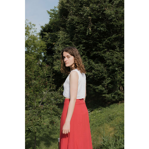 фото Юбка usme, размер 44, красный