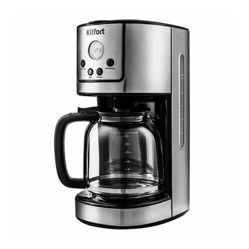Кофеварка KITFORT KT-732 900Вт колба 15л черный 389000₽
