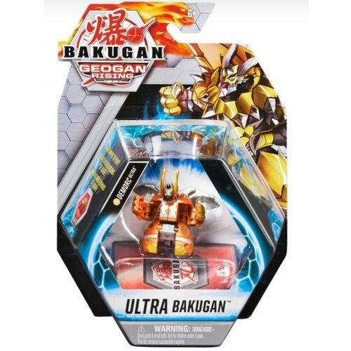 Фигурка-трансформер Bakugan S3 Ультра Demorc золотой 6061538/20132919 bakugan фигурка трансформер ультра сезон 3 falcron 6061538 20132968