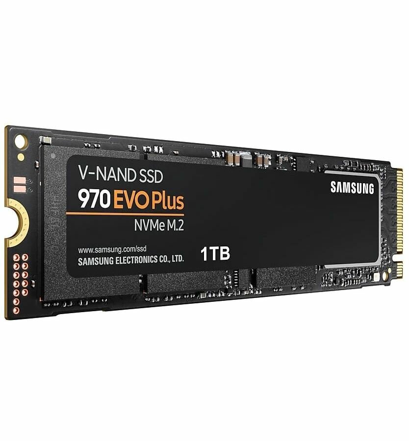 Накопитель SSD Samsung 1000Gb 970 EVO Plus (MZ-V7S1T0BW) уцененный