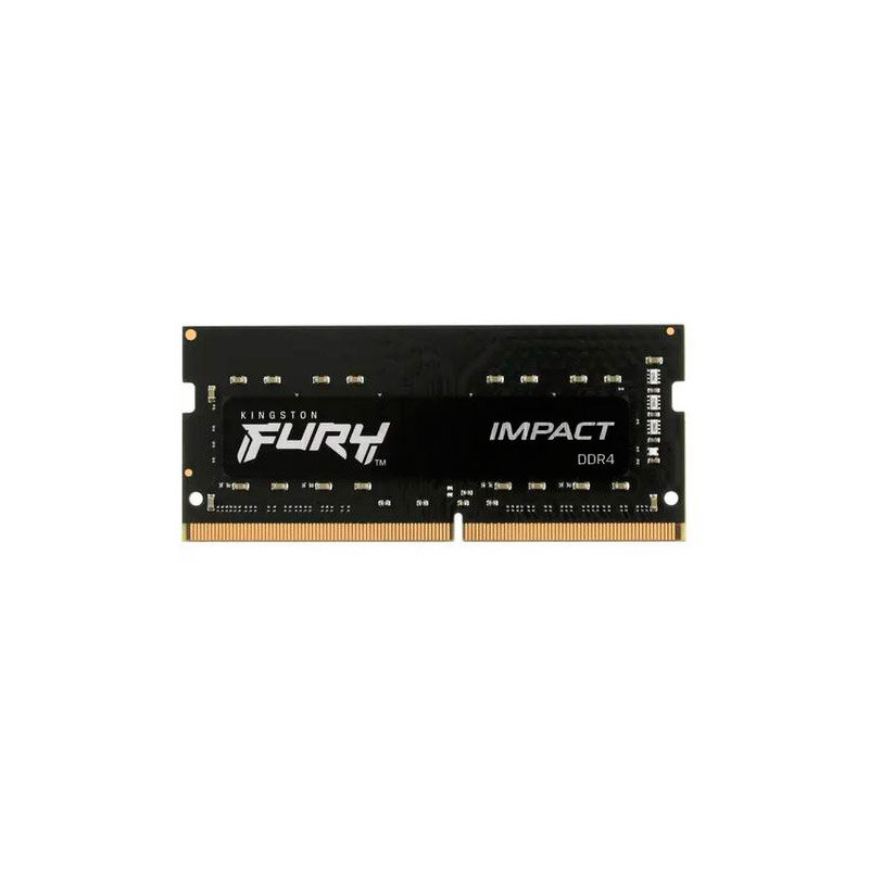 Модуль памяти Kingston Fury Impact DDR4 SO-DIMM 3200Mhz PC25600 CL40 - 16Gb KF432S20IB/16