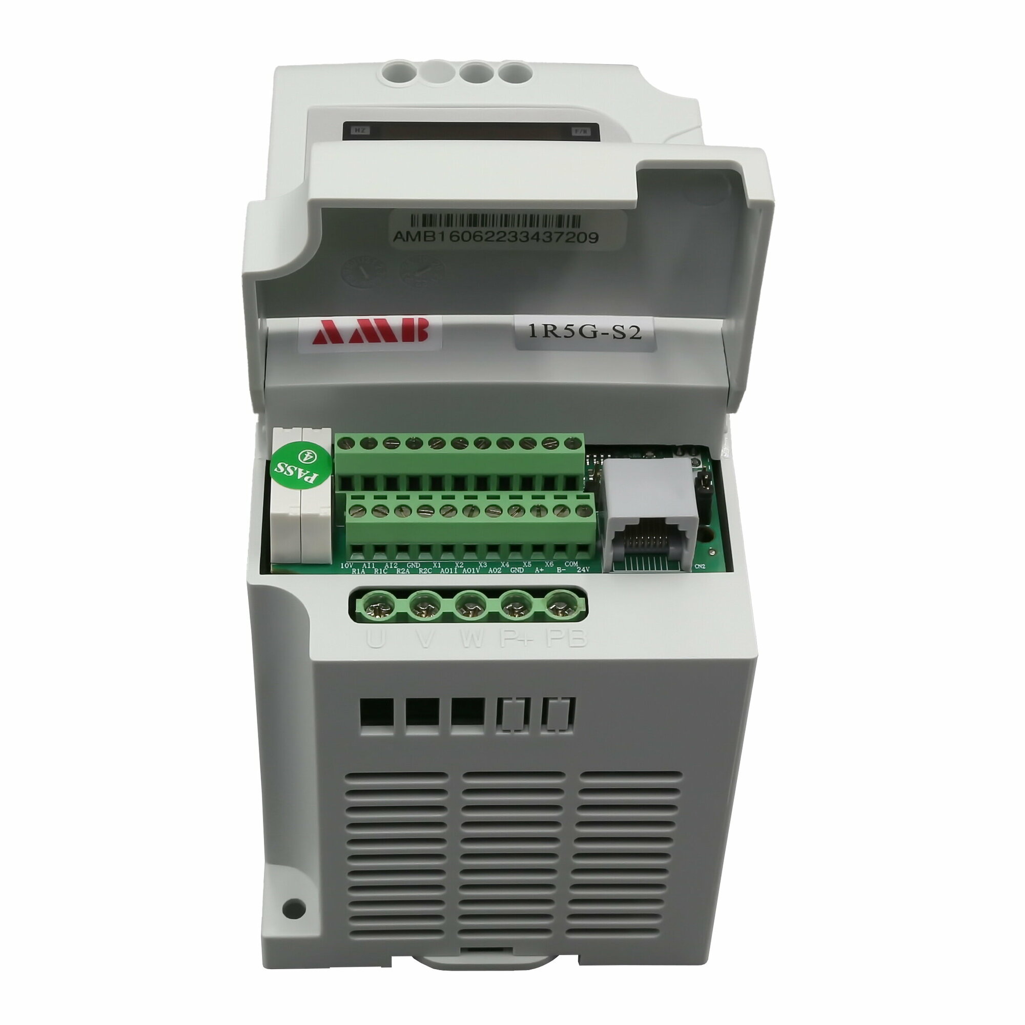 Частотный преобразователь AMB160+-1R5G-S2 1,5 кВт 220 В / Преобразователь частоты 1,5 кВт — фото 9