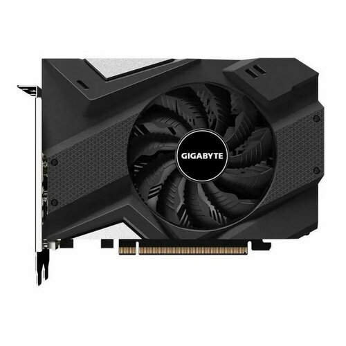 Видеокарта Gigabyte GeForce GTX 1650 D6 OC 4Gb GDDR6 RTL (GV-N1656OC-4GD 4.0) gv n1656oc 4gd видеокарта gigabyte 4gb gtx1650 128bit ddr6 1635mhz 12000mhz dvi hdmi dp