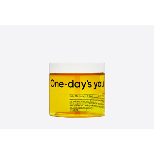 Диски для сияния кожи лица Help Me Honey-C Pad 60 шт