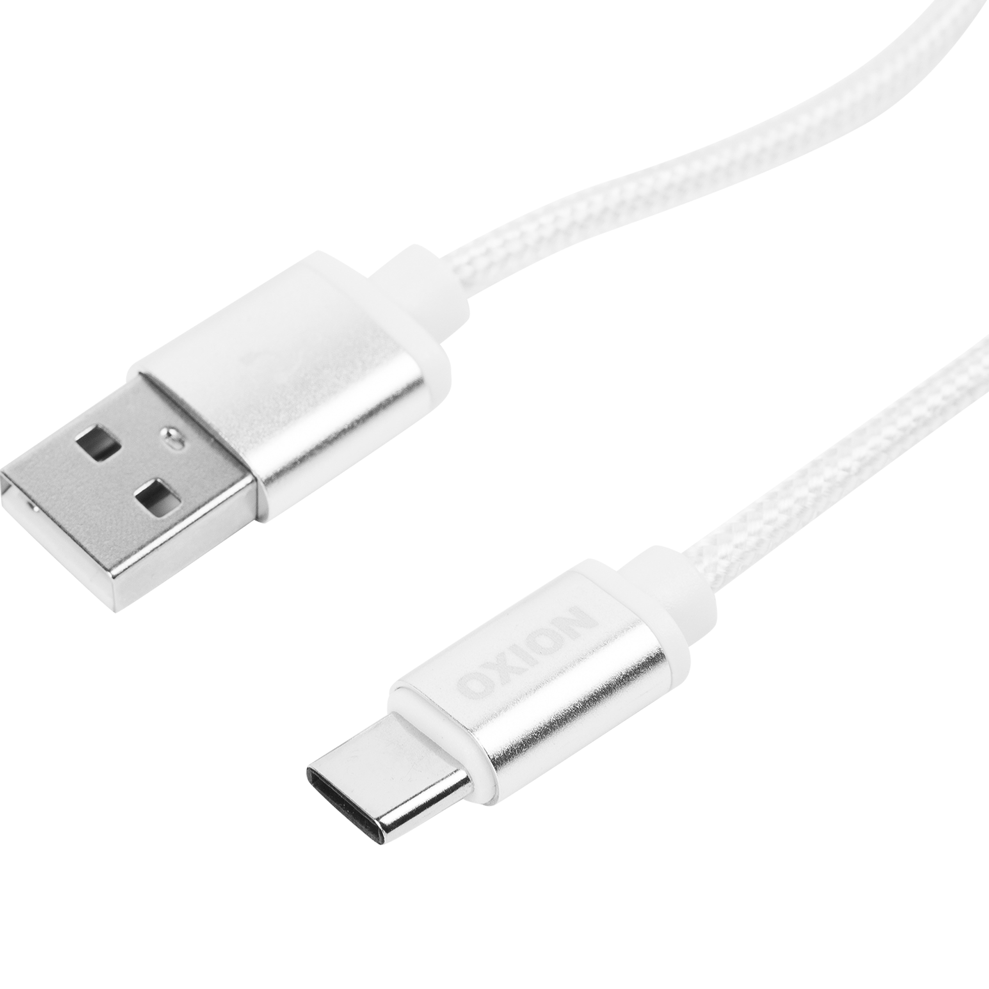 Кабель Oxion USB-Type-C 1.3 м 2 A цвет белый