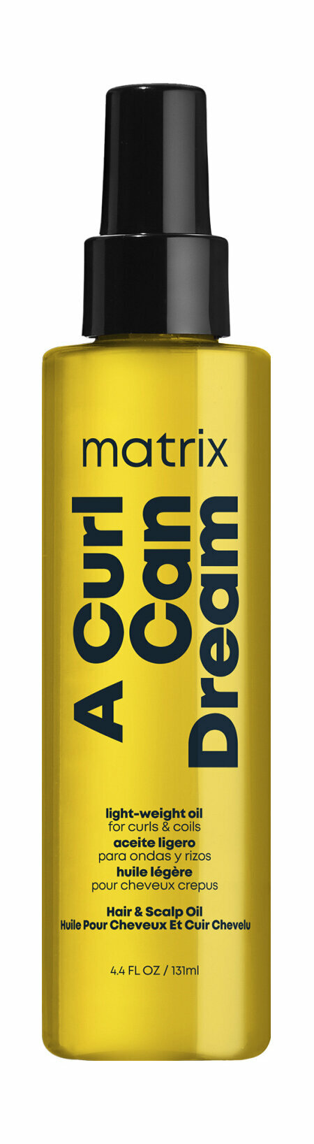MATRIX Профессиональное легкое масло для волос и кожи головы A Curl Can Dream, 150 мл