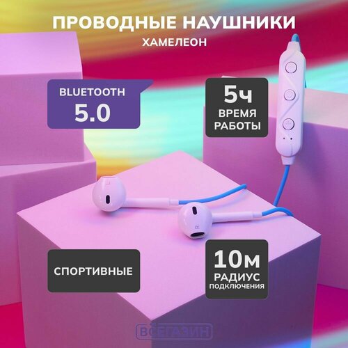 Наушники беспроводные всёгазин вкладыши Старт 69100₽