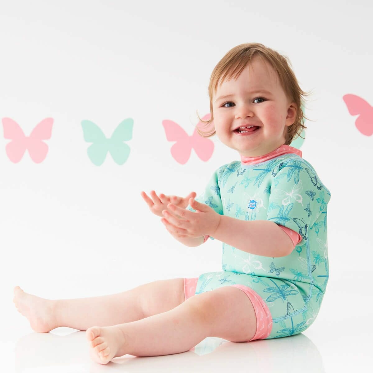 Гидрокостюм-подгузник детский Splash About Стрекозы размер M — фото 1