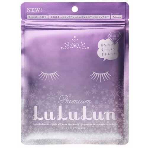 Маска Lululun (Лулулун) увлажняющая против сухости кожи с ароматом лаванды premium face mask lavender 7 GLIDE ENTERPRISE Inc. - фото №8