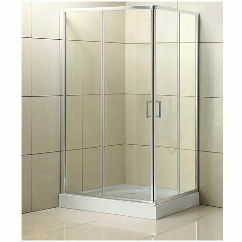 Душевой уголок Belbagno UNO-195-AH-2-120/80-C-Cr уголок душевой belbagno uno 195 uno 195 ah 1 120 90 p cr