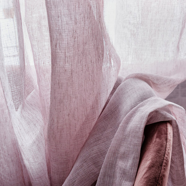 фото Тюль готовый сетка 300х280 см New Pink