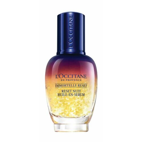 Ночной восстанавливающий эликсир с маслом цветка иммортеля L Occitane Immortelle Reset Overnight Oil in Serum