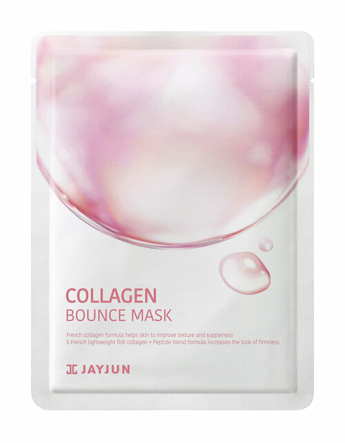 Увлажняющая маска тканевая для лица с коллагеном JayJun Collagen Bounce Mask