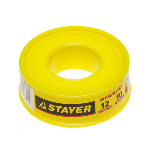 Фумлента STAYER 0,075ммх12ммх10м 0,40 г/см3 12360-12-040