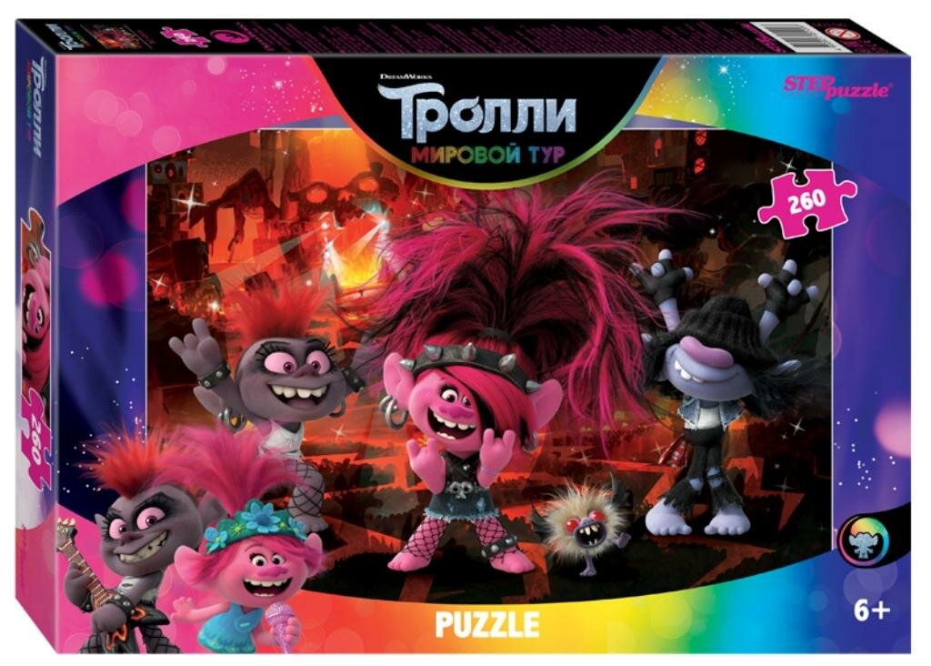 Пазл 260 эл. Trolls - 2 (DreamWorks)арт.95100