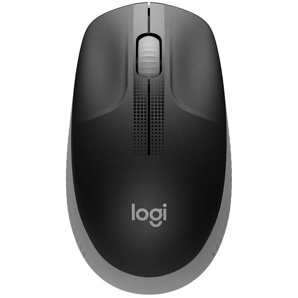 Мышь беспроводная LOGITECH M190 Mid Grey (910-005906), официальная гарантия