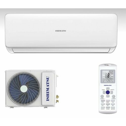 Сплит система ISHIMATSU OSAKA AVK-24H Wi Fi (70 кв. м) Кондиционер ISHIMATSU OSAKA 24 Компрессор Toshiba, Golden Fin, I Feel, Самоочистка