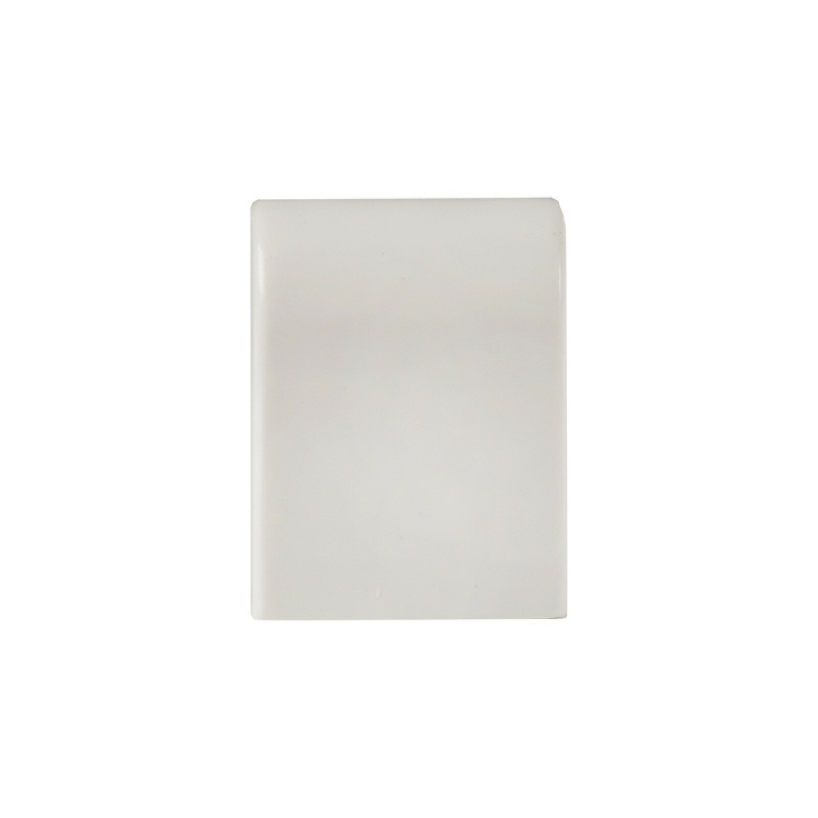 Заглушка (15х10) (4 шт) белая EKF-Plast