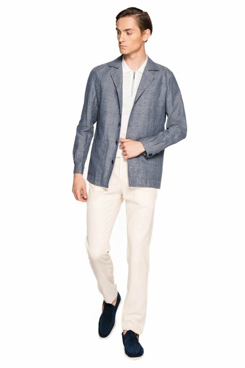 Пиджак MASTERSUIT, размер 52, серый