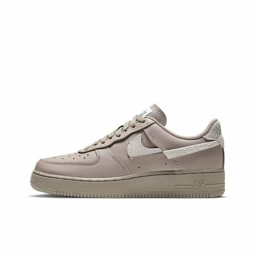 Кеды NIKE Air Force 1, размер 5w/34,5ru, бежевый, белый