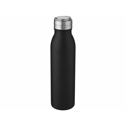 Бутылка спортивная из стали «Harper», 700 мл, цвет черный комплект подстаканников гербовый в подарочной коробке